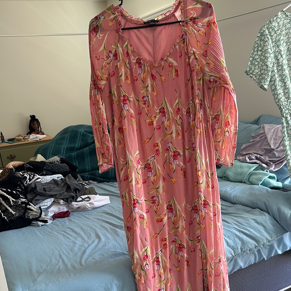 Floral Pink Dress